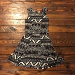 Tribal print dress